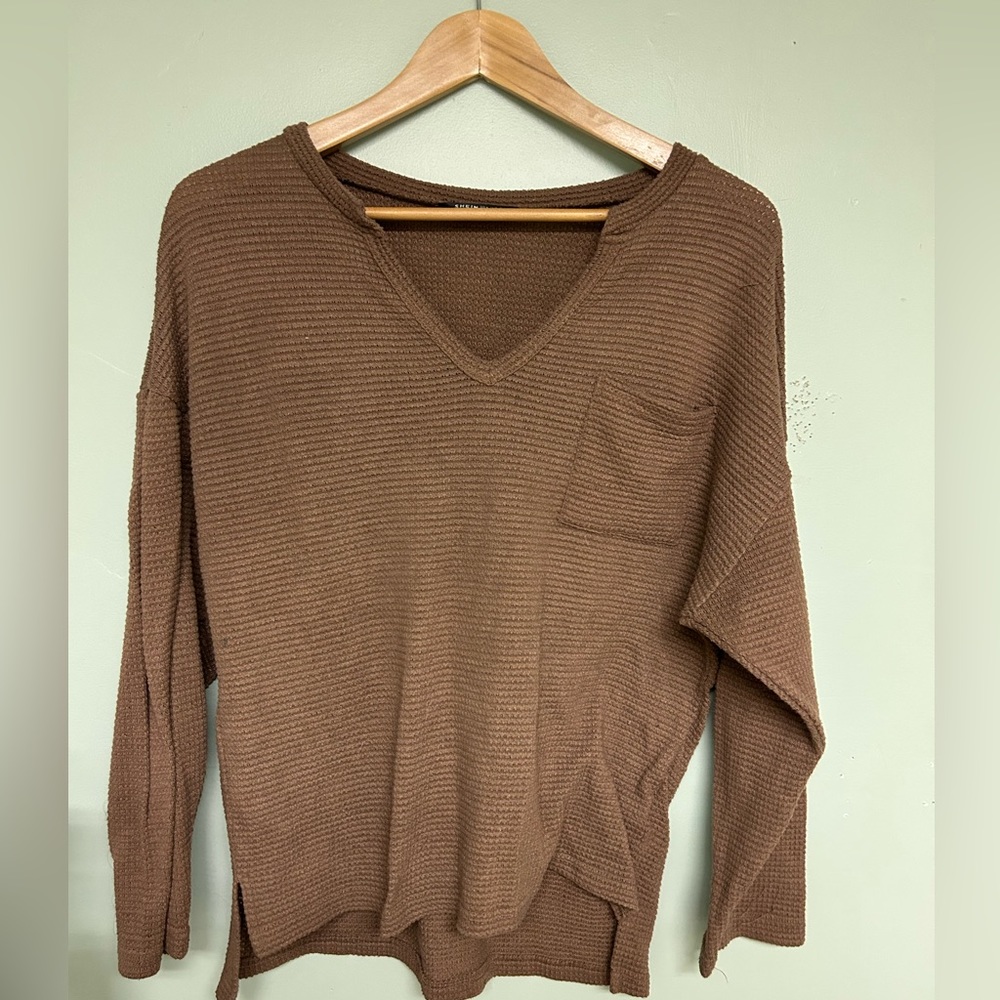 Cozy Brown Thick Tee